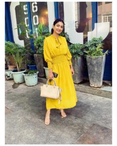 Rachel David Instagram - dressed like a mango cause it’s mango szn // 🥭