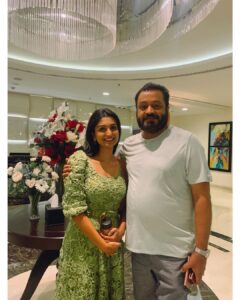 Rachel David Instagram - Kaaval ♥️ @sureshgopi . . #kaaval