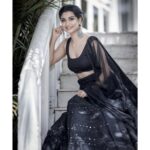 Rachel David Instagram - don’t ‘stair’ at me // 👀 . . #punnycaption #pleasedontcorrectmyspelling #thanks 📸 @rejibhaskar_ Hair & makeup 💄 @makeupandhairbysagallya Stylist & outfit 👗@styled_by_gk