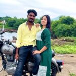 Rajeshwari Kharat Instagram - @somnath_awaghade ❤️ #love #rajeshwarikharat #memories #onset #fun