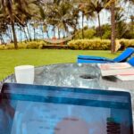 Rakshit Shetty Instagram - A pinch of Goa sliding it's way into the script of Richi ✨ Beach, #GodFather theme playing in the background, revisiting the world of UK. The moment is beautiful ☺️