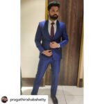 Rakshit Shetty Instagram - Styled by @pragathirishabshetty for ASN premier... Sorry Paggu. Couldn’t get you pics from the show day 🙈