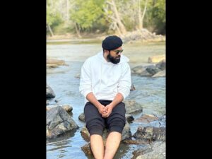 Rakshit Shetty Instagram - The mystery in the unexplored wilderness, the serenity in the flowing water, the sound of a child’s laughter, the company of my special people. Ah the many small delights of life 😊♥️