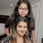 Rambha Instagram - Good morning 🙏 #family#kids#happy#safe#home#celebrity#celebritystyle #celebrityfashion #celebritystylist #accident #cars #fans #public