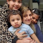 Rambha Instagram - Memories few to share to my world ❤️🙏#fans#friends#family#celebrity#kids#daughters#celebrationd#Halloween