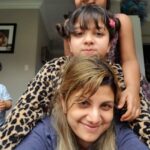 Rambha Instagram - Memories few to share to my world ❤️🙏#fans#friends#family#celebrity#kids#daughters#celebrationd#Halloween