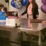 Rambha Instagram - My baby having a virtual party dance with her friends #friends #party #dance #freeze freezedance # #friendship#virtual party