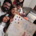 Rambha Instagram - Happy mothers day 💓 🤗😍👍❤️😎 #celebrity #celebration #family #reels #housewife #women #celebstyle #fans #media #press#selfie #pics #believeinyourself #yourself #selflove