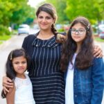 Rambha Instagram - My angels 😇 😇❤️❤️#kids #kidsfashion #familytime #family #siblings #videos #reelsinstagram #celebrity #celebration