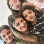 Rambha Instagram - My birthday pics with my lifelines ❤️❤️❤️😘😘😘trying to squeeze in one frame 🤩❤️#celebrity #celebration #family #reels #housewife #women #celebstyle #fans #media #press#selfie #pics #believeinyourself #yourself #selflove#beautiful #gorgeous#birthday #birthdaygirl #birthdaycake