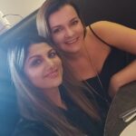 Rambha Instagram - Special lunch after a long time with beautiful 😇and lovely friend @olgafrd #friendship #friend #coach #training #gym #lunch