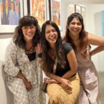 Ranjini Jose Instagram - 2 is company, 3 is a damn riot... At the soft launch of the fresh and breezy pull-up at Fort Cochin, @lovingearth.fortkochi #fortcochin #lovingearthyogacafe #stc #collegefriends #ranjinisandwich Loving Earth Yoga Cafe