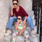 Rati Pandey Instagram - Just looking like a wooooowwwww❤️❤️ . . . #mylove #shorttrip #buabhatiji #unconditionallove #instareels #ratipandey #yashika #myprincess