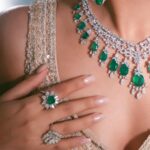 Reem Shaikh Instagram - Styled in the breathtaking emerald and diamond jewels for the royal bride in you. A treat for exquisite taste and allure. Dive into the world of luxury with our stunning emerald and diamond collection. Unveiling THE WEDDING AFFAIR by @Jawahriioffical Makeup @sachinmakeupartist1 Stylist @styledby_khushboorajoriya Photographer @thebhupeshkalal Production - @rayyroomfilms