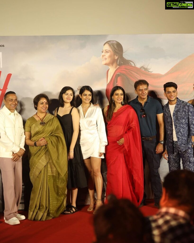 Riddhi Kumar Instagram - Thank you all for the incredible response! I’m immensely honoured to be associated with @revathyasha and @kajol Ma’am. Thank you for the film and the joy you bring through it. Celebrate the joy of living along with Venky this December 9th. 🥳💕 MUA @omni_thakkar Mumbai, Maharashtra