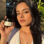 Riddhi Kumar Instagram - Presenting to you my favorite pick from Kama Ayurveda - “ The Kumkumadi Rejuvenating and Brightening Night Cream”. Kama Ayurveda has been a brand I absolutely adore for its philosophy of kindness towards the Skin, People, and the Planet. I believe that skincare is all about clean products that help us protect our skin as well as be considerate of our environment. Hence, this moisturizer has become my go-to for its lightweight texture that doesn’t make me sweat in Mumbai and has the best core ingredient - Kumkumadi. Kumkumadi is also a miraculous Ayurvedic elixir made with more than 22 herbs and has been used in skin healing and rejuvenation since time immemorial. Therefore I think Kama in its true sense is all about its efficacy to produce the desired result in terms of great skin in a more sustainable, gentler, and Ayurvedic manner. P.S. - They also give you a cute little wooden spoon to scoop the goodness out! 😉 #kamaandme #kamaayurveda #skincare #ad