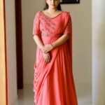 Rini Raj Instagram - ❣️ . . . 👗 @aalaadesigners ❣️ 📸 @aneesh_motive_pix ❣️