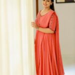 Rini Raj Instagram - ❣️ . . . 👗 @aalaadesigners ❣️ 📸 @aneesh_motive_pix ❣️