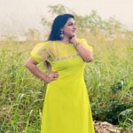 Rini Raj Instagram - 💚 . . . 👗 @shiva_designs_4u ❣️