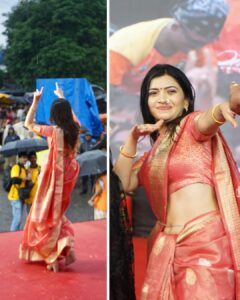 Ruchira Jadhav Instagram - दहिकाला २०२३ ❤️‍🔥

When GRACE meets Playfullness ☺️

PS. Call it whatever.. #ruchirasays I call it ‘Being in the moment’✨✨
Never ever miss those moments where you feel you can make yourself smile !
Smile..laugh..Dance… do whatever… Live a little more everyday 🫶🏻 #YouarePrecious

Wearing: @mysilklove @liiyanna_designs 

#RuchiraJadhav #Festival #Event