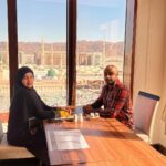 Sahar Afsha Instagram - The mesmerising view 😍 Umrah Recap 😇 . . . . . . . #saharafsha #madina #umrah #deen #hijab #travel #draft #islamicquotes #life #instagram #instagood Madina