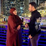 Sahar Afsha Instagram - Always respect your spouse because Allah swt has created you in pairs ❤️ it’s the most beautiful relationship , duniya aur akhirat tak ❤️ @arizzshaikh allahamdulliah : : :: : : : : #saharafsha #saharafshaofficial #spouse #love #ummah #deen #hijab #islamicquotes #trending #reelsinstagram #dubai #travel Dubai Marina, Dubai
