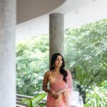 Sanchana Natarajan Instagram - 🌸 Shot by - @poo.stories Styling- @mehndi_jashnani MUAH- @salomirdiamond @raisedbrowsbybhavani Wearing- @sameenasofficial