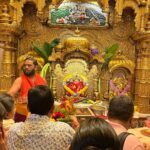 Sanchita Banerjee Instagram - Early morning pleasant darshan Siddhivinayak temple 🙏🏻😇 Ganpati Bappa Morya❤️🤗 #ganesh #peace #positivity #love #ootd #instagood #blessed #smile #godbless #beauty #picoftheday #instadaily #beautiful