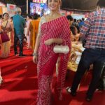 Sanchita Banerjee Instagram - My look for Ashtami evening ❤️🧿😇🤗😘 Thanks Vidya for designing this beautiful saree @vidyamourya096 #festival #durgapuja #positivity #love #smile #instagood #fun #beautiful #instadaily #ootd #cute #actorslife #sanchitabanerjee #picoftheday #mumbai #indiandresses #beauty