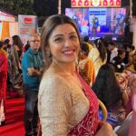 Sanchita Banerjee Instagram - My look for Ashtami evening ❤️🧿😇🤗😘 Thanks Vidya for designing this beautiful saree @vidyamourya096 #festival #durgapuja #positivity #love #smile #instagood #fun #beautiful #instadaily #ootd #cute #actorslife #sanchitabanerjee #picoftheday #mumbai #indiandresses #beauty
