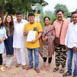 Sanchita Banerjee Instagram - From Script to Floor, Our New Film SAUTAN Takes Flight 😇🧿🙏🏻❤️🤗 Apurva ji @enterr10rangeela @ajaysjha15 @worldwide_film_production @pradeep_singh_wwp @monikasingh5519 @shwetavermamona @kanchan__shashi @vikrant8235 #new #film #excited #love #team #instagood #positivity #muhurat #sanchitabanerjee #blessed #instadaily #actorslife #actress #smile #masti #ootd #picoftheday #happy
