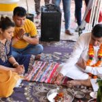 Sanchita Banerjee Instagram - From Script to Floor, Our New Film SAUTAN Takes Flight 😇🧿🙏🏻❤️🤗 Apurva ji @enterr10rangeela @ajaysjha15 @worldwide_film_production @pradeep_singh_wwp @monikasingh5519 @shwetavermamona @kanchan__shashi @vikrant8235 #new #film #excited #love #team #instagood #positivity #muhurat #sanchitabanerjee #blessed #instadaily #actorslife #actress #smile #masti #ootd #picoftheday #happy