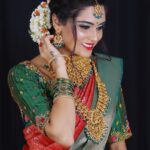 Sangeetha Bhat Instagram - Traditional look💕 Mua: @makeup_by_nethraraajesh Muse : @sangeetha_bhat Hair : @hairstyle_by_anitha Photography: @v_photographystudio Jewellery: @sakhee_salon_spa_bangalore To learn this look join our upcoming batch Contact 9880538153 #makeuptutorial #makeupoftheday #makeuptransformation #makeuplover #makeupcommunity #makeupclass Hennur Main Road