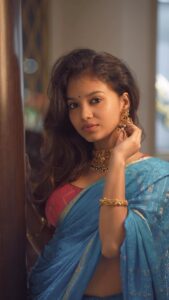 Sanjana Tiwari Instagram - Because I really liked this clip from the campaign! ✨

Shot & edited by @naresh.k15 

#reels #reelitfeelit #chennai #tamil #explore #trending