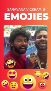 Saravana Vickram Instagram - Emojies ft @saravanavickram 😄
Comment your favorite emojie...👇

#saravanavickram  #emoji #emojichallenge #challenge 
#bb7 #biggbosstamil #teamsaravanavickram #saravanavickram #biggboss7 #biggboss7tamil #vijaytelevision #disneyplushotstar #kannan #saravanavikram