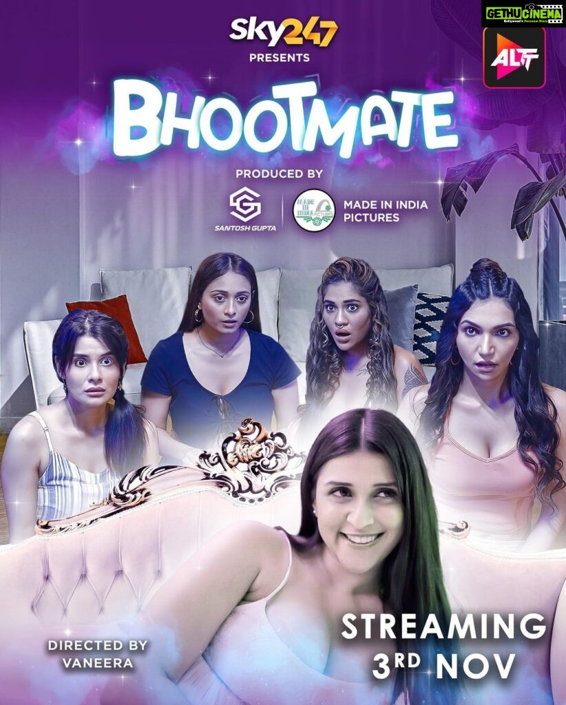 Satarupa Pyne Instagram - BhootMate - Official Poster | Comedy Horror | Streaming TONIGHT‼️ 3rd Nov 2023 "Step into the hilarious yet spine-chilling world of 'Bhoot Mate'! Prepare to be scared and amused in equal measure as we unveil a unique blend of comedy, horror, and thrills. Get ready for a ghastly good time! 👻💀 #BhootMate #LaughsAndScreams #ComedyHorrorThriller" Use kijiye code ALTTMR7170 aur paaiye #ALTT subscription par 20% discount or Use code ALT12SM6189 and Get 26% DISCOUNT on ALTT 12 Months Subscription Pack Producer :@thesantoshgupta Produced by : @madein.indiapictures CBO: @vivek.koka Head of Content : @siddharth_injeti Senior Executive Producer ( ALTT ) :@Shumailakhaaaan Creative Producer: @anandmishra2023 Director : @vivaciousvaneera Project Head : @ankaan_s Editor : Asif Khan DOP : @jayparikh1212 Editor : Asif Khan @Altt.in. @@satarupapyne. @memannara. @iamshamin @hritu_zee @kritivermaofficial @farman_haider_official @iadityakhurana @ankur_malhotra_official