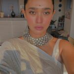 Sayani Gupta Instagram - Women Creator’s Panel at @mumbaifilmfestival Hurried Hmu styling shoot by self! But in this powder blue beauty by @shantibanaras Necklace @curiocottagejewelry As @rajshri_deshpande puts so honesty in her post! And something we discussed in the panel.. looking like an actor and the expectations of being turned out perfectly all the time is insane work! And we are all pressured into doing so and spending a ton of money each time, every event! Thank you @rotalks for asking the relevant question & moderating a fabulous panel! My fellow creators @maanvigagroo @rasikadugal @shriya.pilgaonkar discussed the bane of being fashion forward all the time!