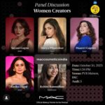 Sayani Gupta Instagram – See you all along with the fellow sister creators! 🎈

Repost from @mumbaifilmfestival using repost_now_app – From films to streaming and everything in between, these ladies are making great strides as creators.

Join the panel discussion, Women Creators with Sayani Gupta, Shriya Pilgaonkar, Maanvi Gagroo, and Rasika Dugal with Rohini Ramnathan as the moderator.

The panel discussion is powered by MAC.

@priyankachopra
@anupama.chopra

@shriya.pilgaonkar
@maanvigagroo 
@rasikadugal 
@rotalks 

@maccosmeticsindia 
@sofitelmumbaibkc 

#jiomamimumbafilmfestival2023