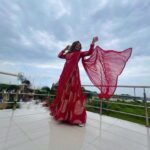 Sayantika Banerjee Instagram - 🩷…..#withlovesayantika Anarkali - @ranjhindia Styling- @sandip_jaiswal Makeup n Hair- Yours Truly