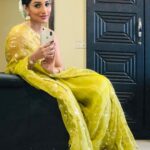Sayantika Banerjee Instagram - My Mind is full of You.🩵🥰 #withlovesayantika #goodnight #mirrorselfie #actor #sayantikabanerjeeofficial