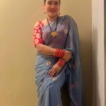Seema Singh Instagram - Saree vibes ✨🩶🩷 . . . #saree #sareelove #festivevibes #tredistional #look #indianbeauty #trending #viral #ootd #photooftheday #instagood