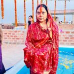 Seema Singh Instagram - महापर्व छठ के संध्या अर्घ्य की ढेर सारी शुभकामनाएँ🙏 जय छठी मैया 😇 Barbigha