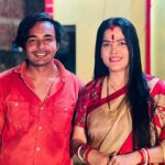 Seema Singh Instagram - Assistant director @suryasinghrajput__ Film: WHITE COLLAR 👮 #goldenheartman💛. . . . #bhojpuri #movie #whitecollar #mymovie #bhojpurimovie