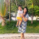 Seema Singh Instagram - Meri jaan 🌈❤️. . . . #mothersonlove #myworld #myeverything #mommasboys💙