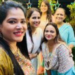 Seema Singh Instagram - Our hearts ❤️ are full with blessings and our stomach with Modak … Ganpati Bappa Morya @sangeetatiwari_official @item_queen_seemasingh @poooooojjjjjjjjaaa @mishra_ankita_16 @mishrashobha269 #festival #ganpatibappamorya #ganeshchaturthi #photo #photooftheday #instagram #instadaily #ootd #indianattire