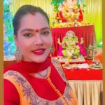 Seema Singh Instagram - Ganpati bappa morya 🙏😇 #ganpatibappamorya #ganpati2023 Mumbai, Maharashtra
