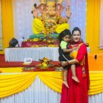 Seema Singh Instagram - गणपति बप्पा मोरया मंगल मूर्ति मोरया 😇🙏 #ganpati2023 #mumbaidarshan Mumbai, Maharashtra