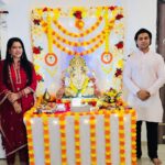 Seema Singh Instagram - Ganpati bappa morya 🙏😊 #ganpati2023