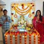 Seema Singh Instagram - Ganpati bappa morya 🙏😊