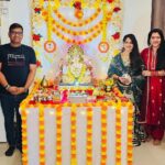 Seema Singh Instagram - Ganpati bappa morya 🙏😊 #ganpatibappamorya #ganapati2023 Mumbai, Maharashtra